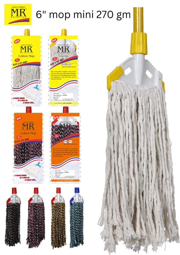 MR 6" Clip Mop Mini 270gm