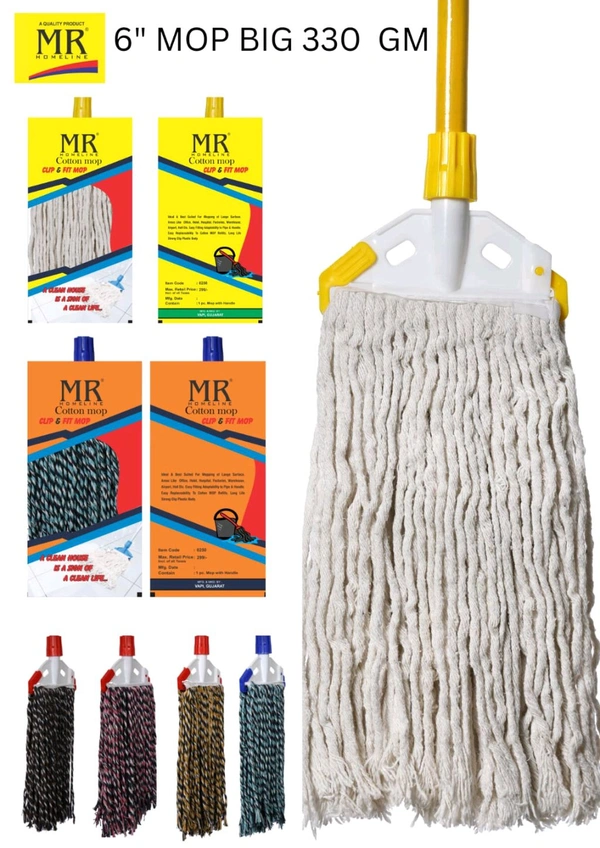 MR 6"Clip Mop Big 330gm