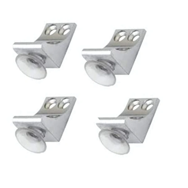 Shelf Support L-Shaped Clips for Kitchen & Bookcase Shelf Cabinet Closet L Shelf Button with TWO Hole