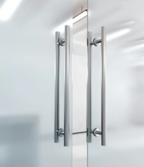 Glass Handle Stainless Steel Entrance Main Glass Door Pipe Pull