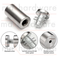 MAK HARDWARE STAINLESS STEEL (19mm Rod Thickness) SPACERS MOUNT STAND OFF BOLTS SCREWS S.S. STUDS FOR GLASS/ACRYLIC SHEETS DESIGNER SHEETS - 19mm*25mm