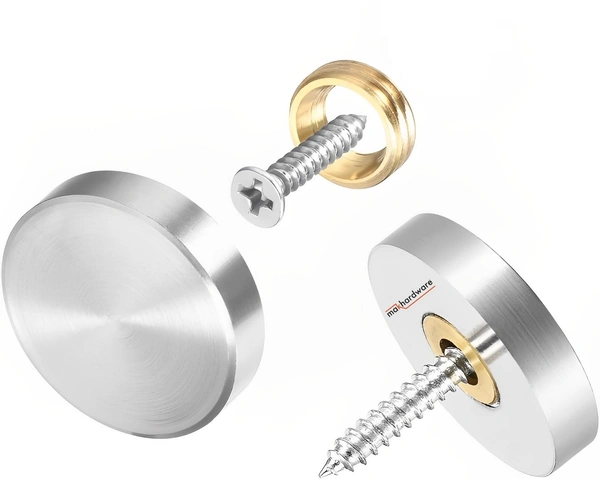 S.S. Round Mirror Cap/Screws Cap Cover/Nails Decorative/Mirror Nail Decorative Cover