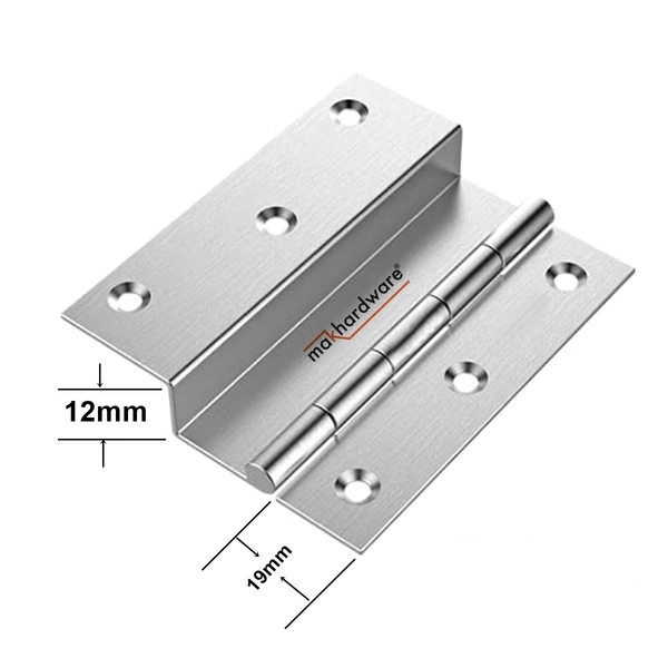 MaK HARDWARE Stainless Steel L-Hinges