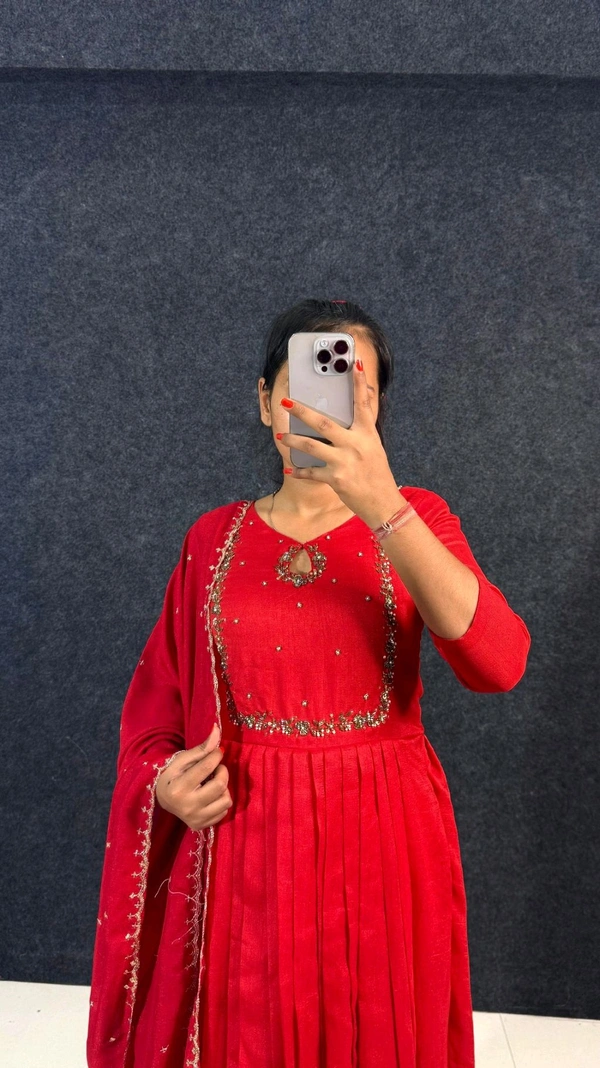 Lekha - S, Red