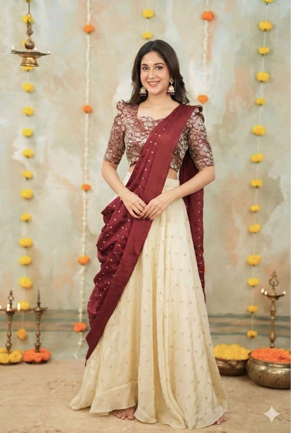 MANASA Royal Designer Lehenga Set 