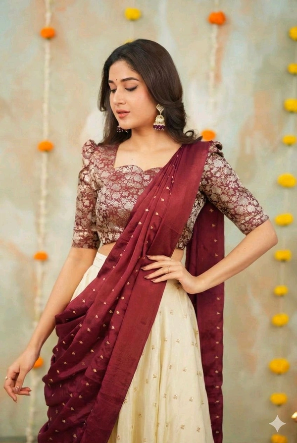 MANASA Royal Designer Lehenga Set - S