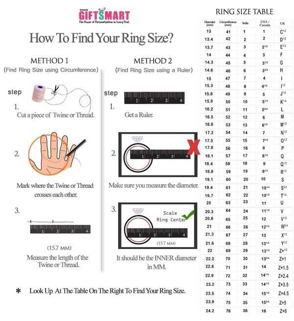 Pesonalised Ring With Name Engraved - Unisex