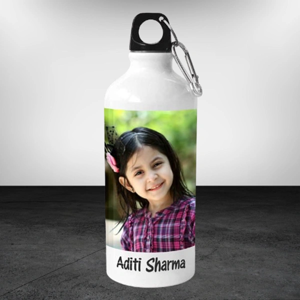 Personalized Name With Photo Bottle