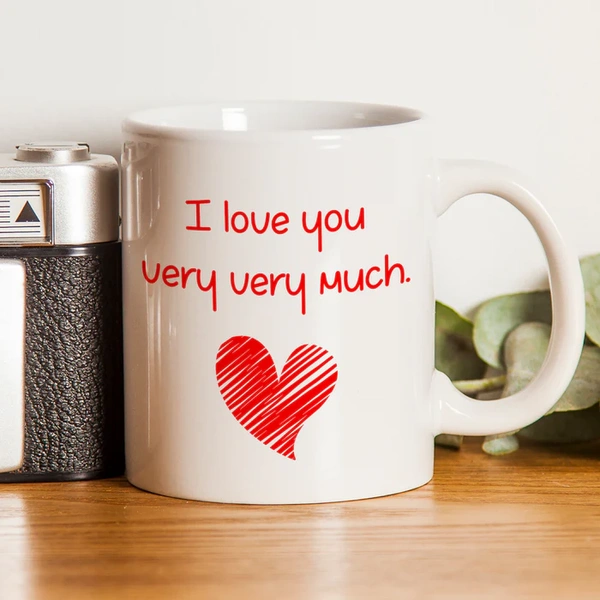 I Love You Very Very Much Coffee Mug