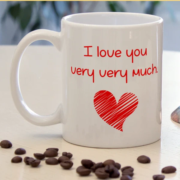 I Love You Very Very Much Coffee Mug