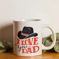 Love You Dad Ceramic Coffee Mug