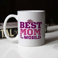 Best Mom In The World Ceramic Coffee Mug