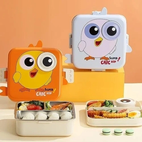 Super Chicken - Chickie Chick Lunch Box Stainless Steel - 750ml