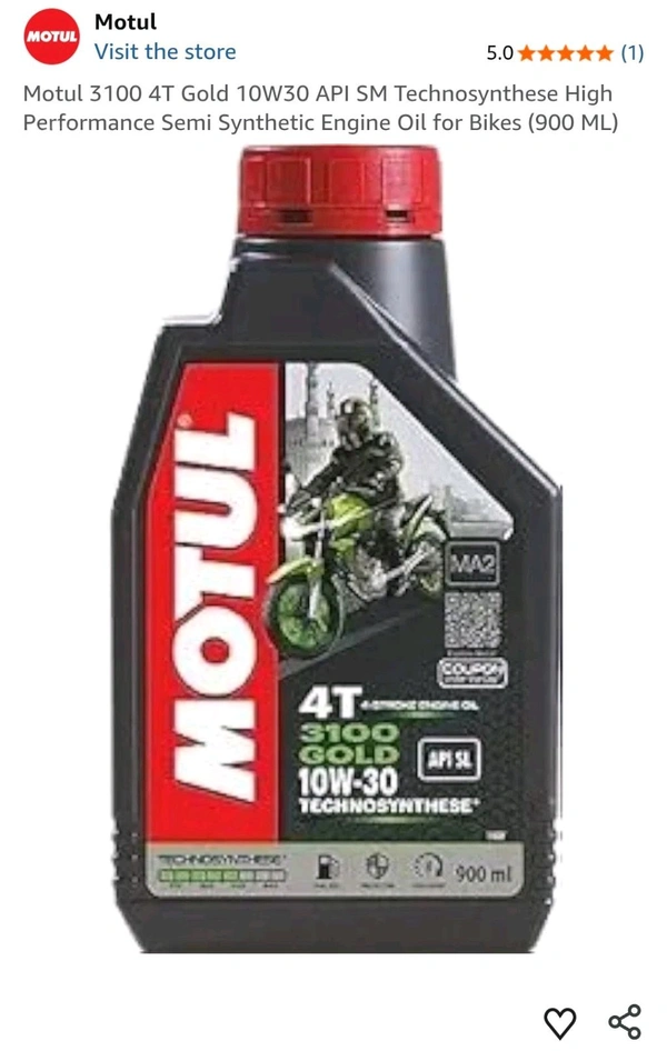 Motul 3100 Gold 10W30 900ml