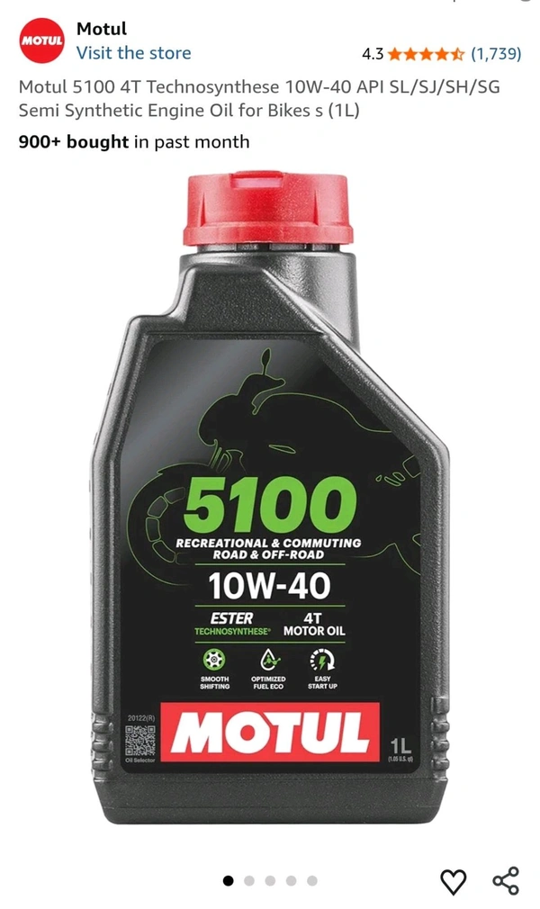 Motul 5100 10W40 1litre
