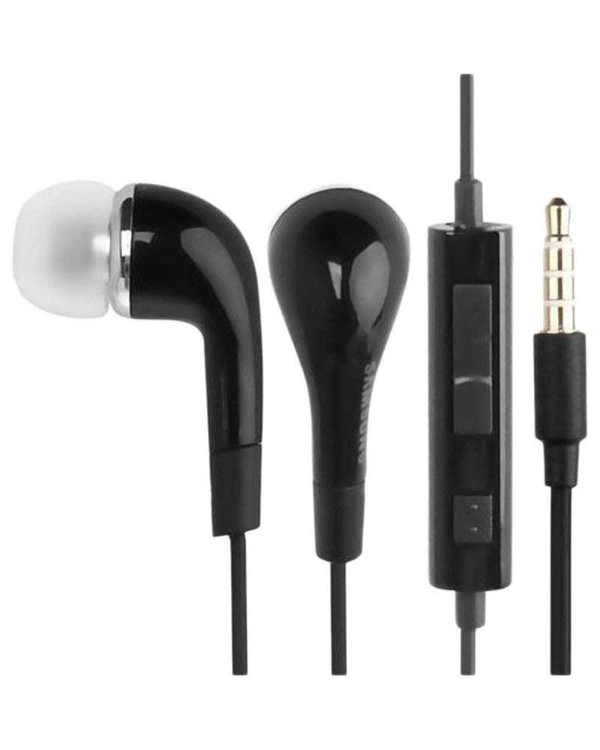 Samsung Original EHS64 Wired in Ear Earphones with Mic, Black - Black