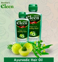 BOROLINE Eleen Classic Herbal Light Hair Oil 200 ml X 3 | With Amla & Bhringraj | Best Hair Growth & Anti Dandruff Hair Oil | Reduces Hair Fall | For Men & Women (Pack of 3)