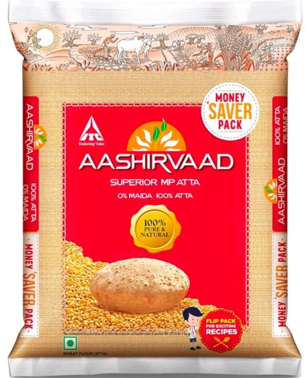 Aashirvaad Superior MP Atta, 5kg Pack