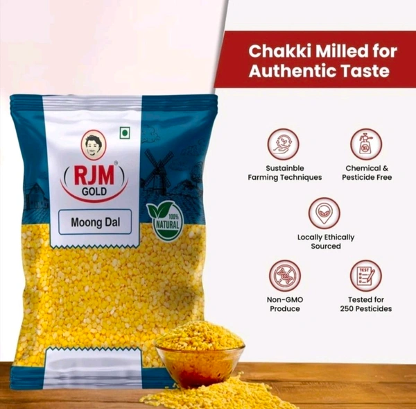 RJM GOLD
Moong Dal (Split)(500 g)