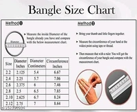 Classic Collection of 4Pcs Set of Gold Plated Bangle - 2.2