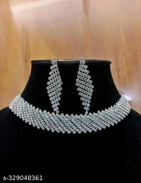 silver jewellery sets For girls & womens (Pack of 2 set) Baby jewellery set, silver jewelry, silver jewellery set for women, silver jewellery earrings, silver jewellery st for girls, silver jewellery combo, silver jewelry set for women - Free Size, Silver