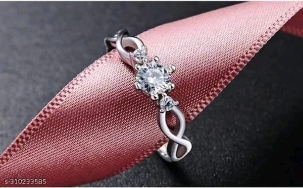 Adjustable Couple Rings Set | Women Rings | Gifts For Couple | Silver Polished MEn Rings | RIngs For Her - Free Size, Silver