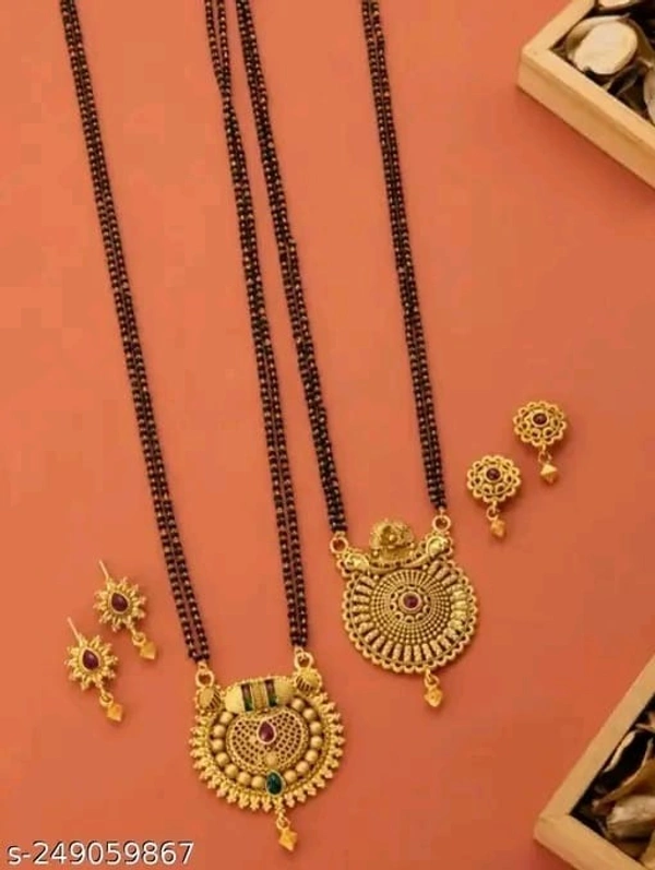 COMBO MANGASLUTRA [ BUY 1 GET 1 FREE - Free Size, Gold