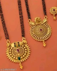 COMBO MANGASLUTRA [ BUY 1 GET 1 FREE - Free Size, Gold