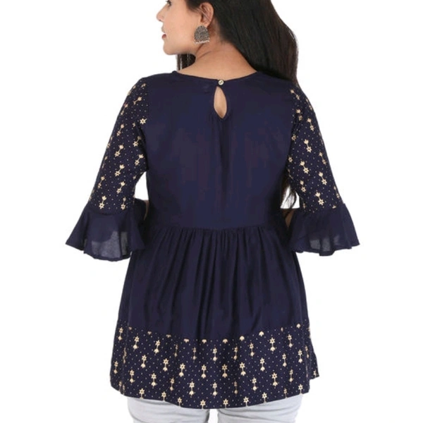 Rayon Stylish Top - XXL (Bust Size: 44 in, Length Size: 28 in) 