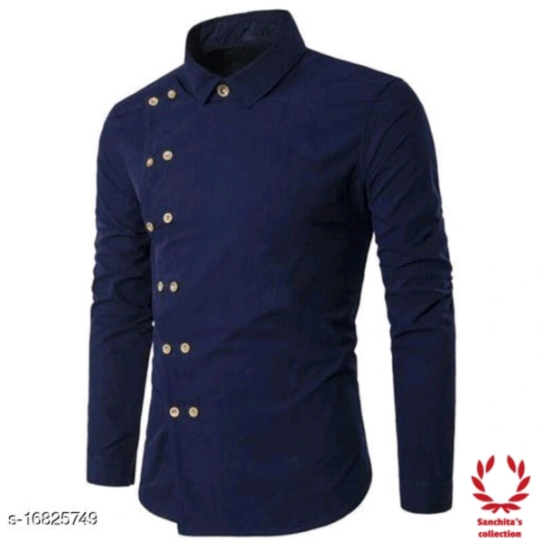 Stylish Retro Men's Shirts - S (Chest Size: 38 in, Length Size: 29 in)