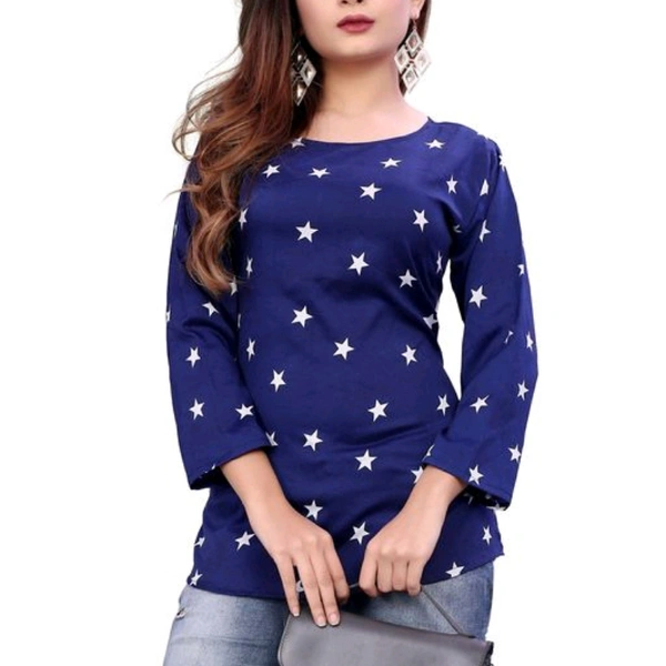 Stylish Top - L (Bust Size: 40 in, Length Size: 27 in) 