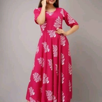 Stylish Long Gown - M (Bust Size: 38 in)