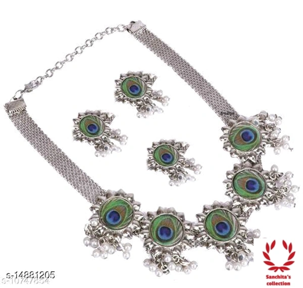 Stylish Oxidize Jewelry Set - FREE