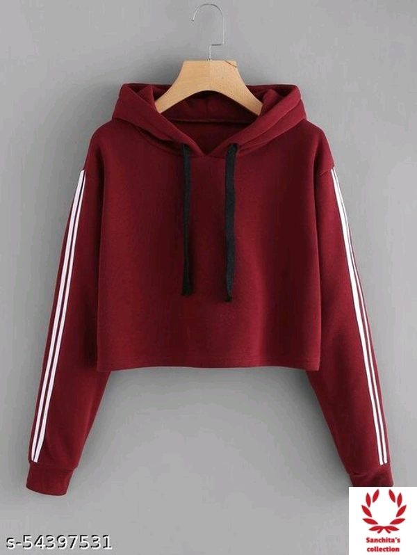 Women Sweatshirt - M (Bust Size: 36 in, Length Size: 18 in) 