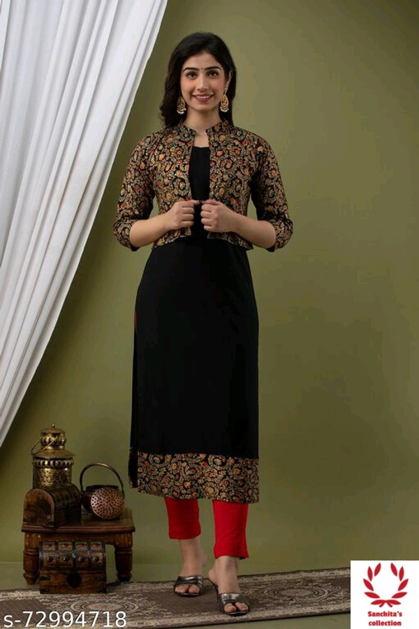 Rayon kurti - S