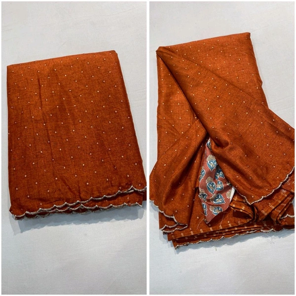 FANCY TUSSAR SILK SAREES WITH PREMIUM DIGITAL PRINT BLOUSE🌸Beautiful Body & Pallu 🌸
🌸Beautiful Digital Blouse 🌸 - Nutmeg Wood Finish