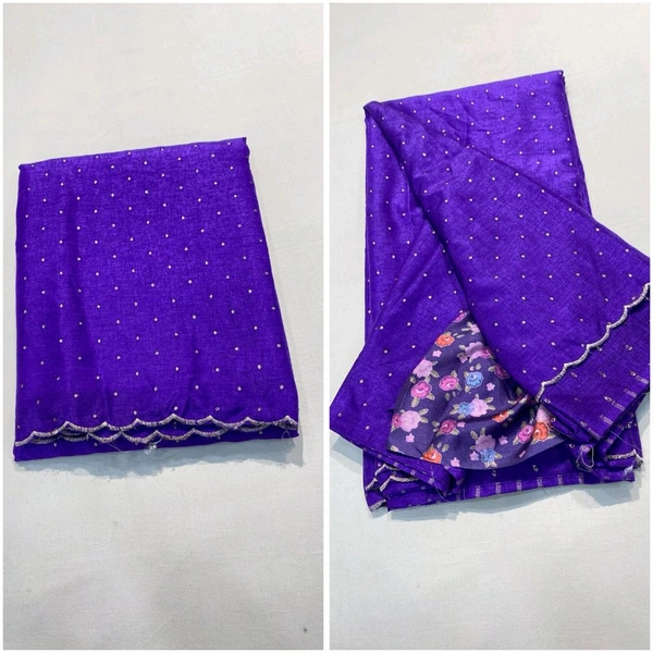FANCY TUSSAR SILK SAREES WITH PREMIUM DIGITAL PRINT BLOUSE 🌸Beautiful Body & Pallu 🌸
🌸Beautiful Digital Blouse 🌸 - Pigment Indigo