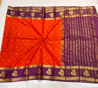 PREMIUM TRENDY SEMI MYSORE CRAPE SILK SAREES✨