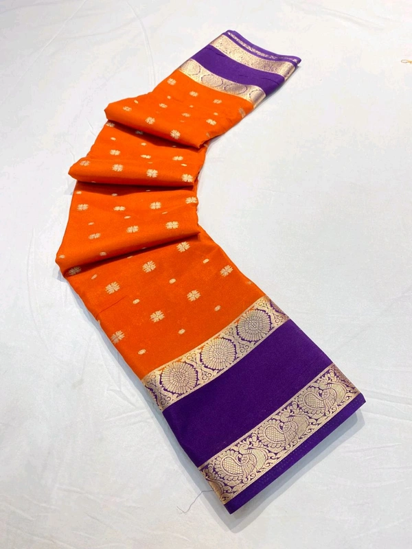 SEMI MYSORE CRAPE SILK SAREES✨ - Japanese Laurel