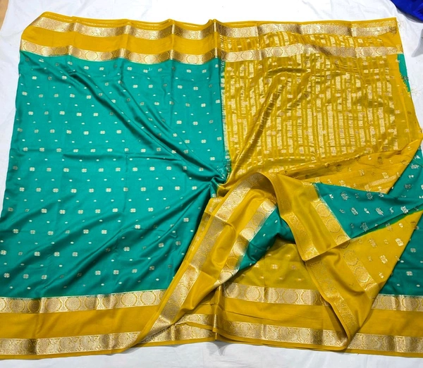 SEMI MYSORE CRAPE SILK SAREES✨ - Pelorous
