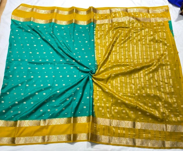 SEMI MYSORE CRAPE SILK SAREES✨ - Pelorous
