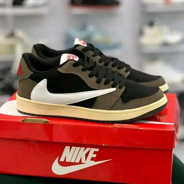 Nike Air Jordan 1 Low X Travis Scott Mocha (First Copy)
