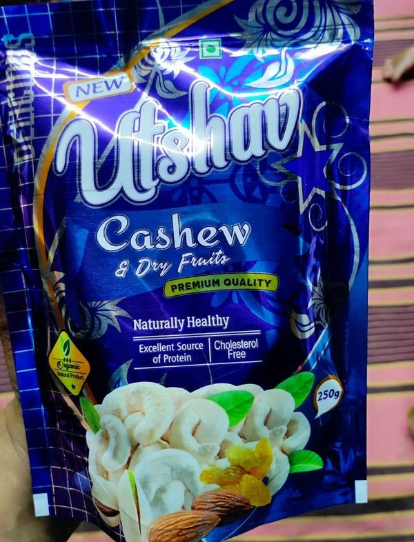 Utsav Premium Plain Cashew 250gm 