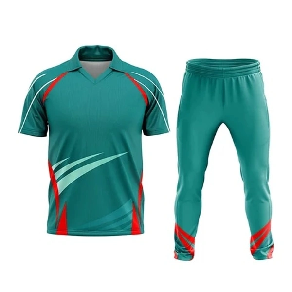 Blackbird Cricket Jersey Set - Eastern Blue, Regular, L