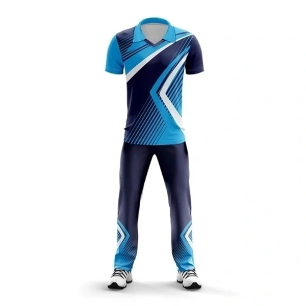 Blackbird Cricket Jersey Set - Navy Blue, Regular, L