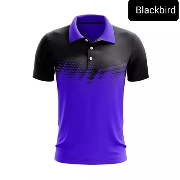 Blackbird Polo Tshirts  - Blue, Regular, S