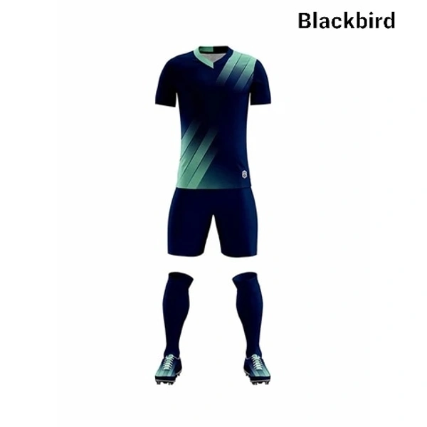 Blackbird Soccer Jersey Set - Teal, Regular, XL
