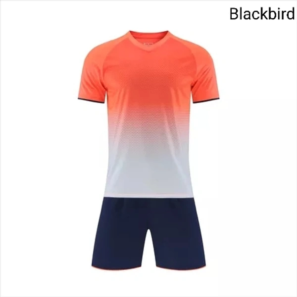 Blackbird Soccer Jersey Set - Flush Orange, Regular, L