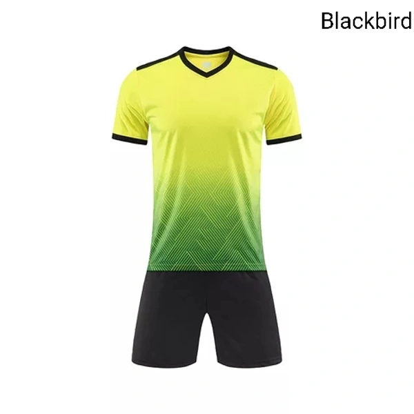 Blackbird Soccer Jersey Set - Laser Lemon, Regular, XXL