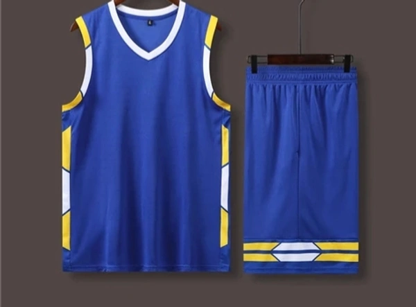 Blackbird  Basketball Jersey Set  - Blue, Regular, L